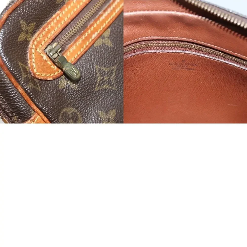 Louis Vuitton Monogram Marly Dragonne GM Clutch Bag Brown
